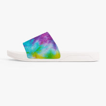 Load image into Gallery viewer, Cotton Candy Tie Dye Slides