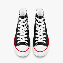 Load image into Gallery viewer, Custom High-Top Canvas Shoes - Black
