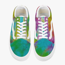 Load image into Gallery viewer, Tie Dye Low-Top Canvas Shoes