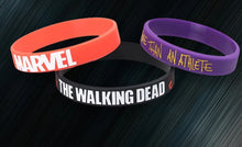 Load image into Gallery viewer, Custom Rubber Wristbands