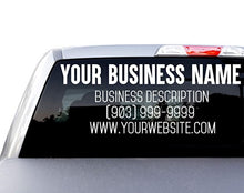 Load image into Gallery viewer, Custom Car Decals