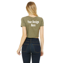 Load image into Gallery viewer, Custom Crop Top Shirt