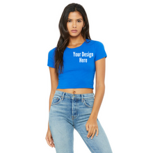 Load image into Gallery viewer, Custom Crop Top Shirt