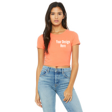 Load image into Gallery viewer, Custom Crop Top Shirt