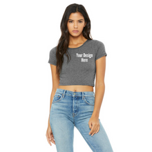 Load image into Gallery viewer, Custom Crop Top Shirt