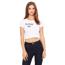 Load image into Gallery viewer, Custom Crop Top Shirt