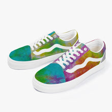 Load image into Gallery viewer, Tie Dye Low-Top Canvas Shoes