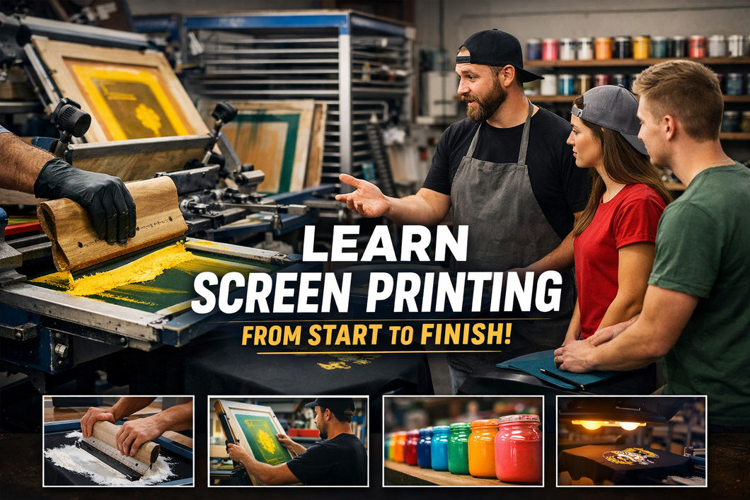 Screen Printing Class – Trendsetter Threads