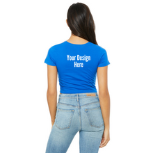 Load image into Gallery viewer, Custom Crop Top Shirt

